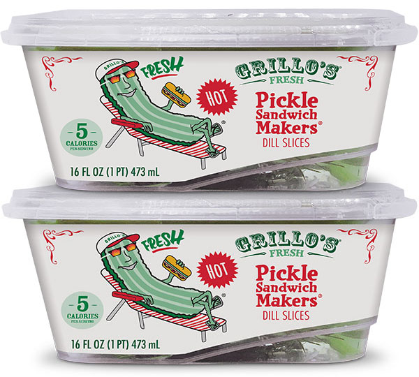 Grillo's Hot Pickle Sandwich Makers