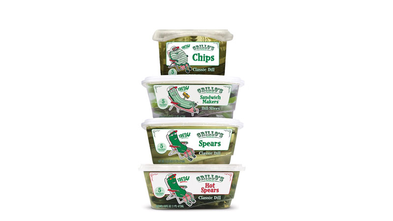 Grillo's Pickles - The Fresh Packs