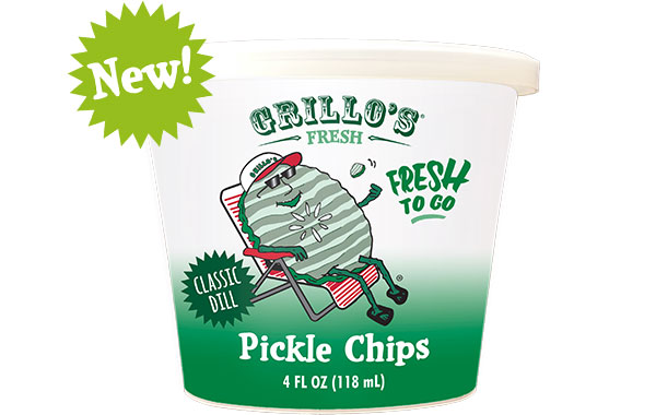 Grillo's 4 oz Pickle Chips