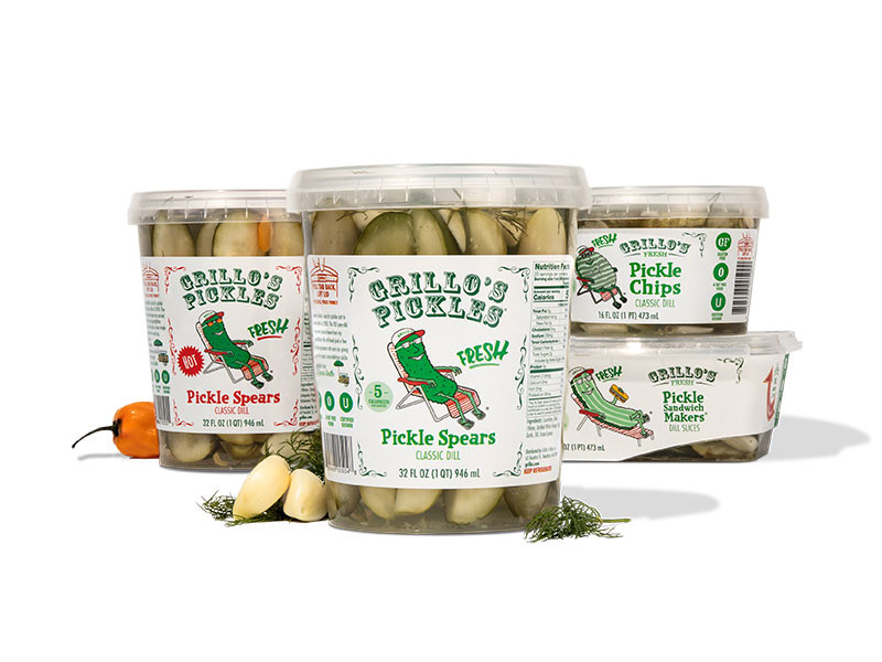 Grillo's Pickles Products
